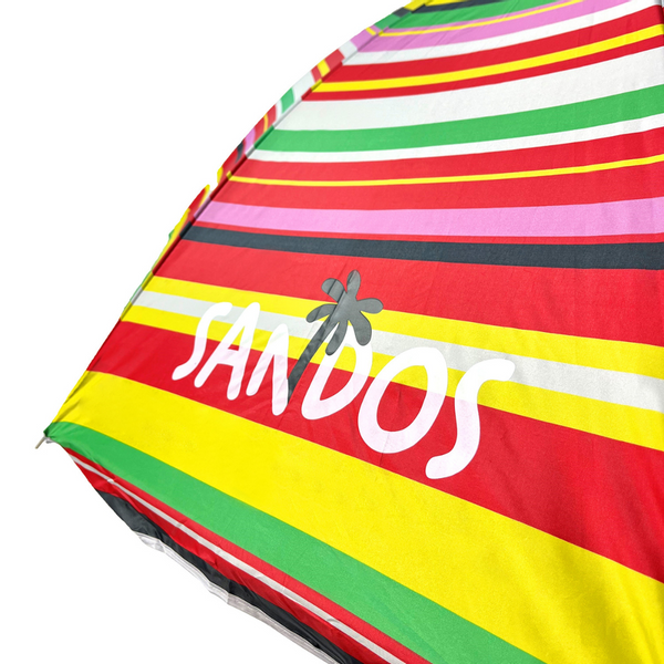 Parasol w paski z filtrem UV i regulacją nachylenia czaszy zdjęcie 10