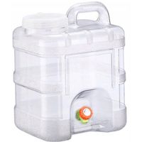BUTELKA KANISTER NA WODĘ Z KRANIKIEM ViO PC-TV 7,5L WYKONANA Z POLIWĘGLANU