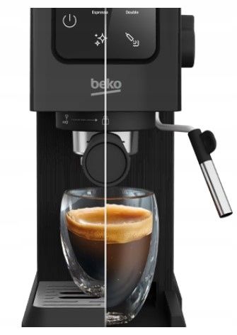 Kolbowy ekspres ciśnieniowy Beko Caffeexperto CEP5304X 1628 W czarny na Arena.pl