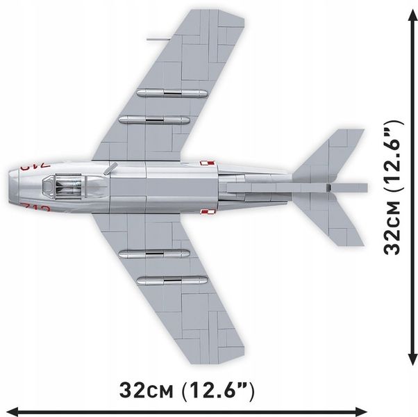 COBI 5822 SAMOLOT LIM-1 POLISH AIR FORCE 1952 zdjęcie 9
