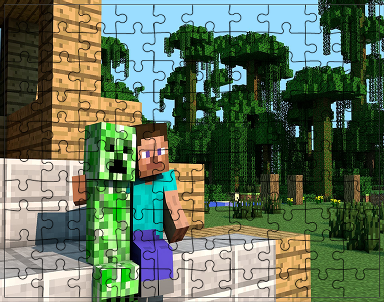 Puzzle Minecraft zdjęcie 1
