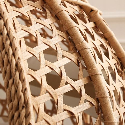 Fotel wiszący huśtawka kokon z poduszkami w pasy KR28 na Arena.pl