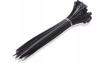 opaski zaciskowe trytytki czarne 16cm zestaw 100sz