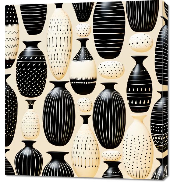 Obraz 90x100cm Monochromatyczna Harmonia zdjęcie 1