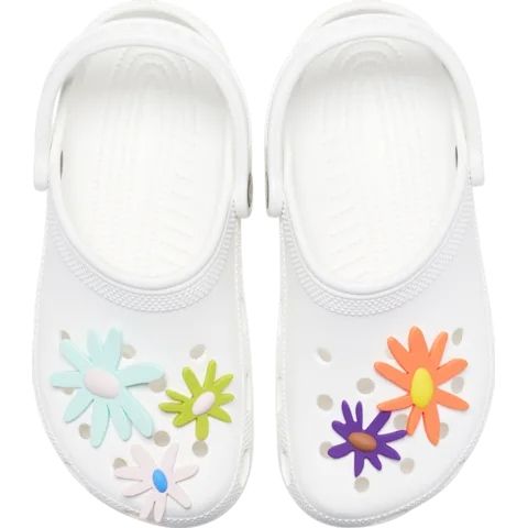 Crocs Przypinki Ozdoby Piny Charms Jibbitz Daisy 5pc zdjęcie 2