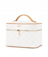 Kosmetyczka Damska Podróżna Na Prezent Duża PUCCINI Biała QLXP0039-0