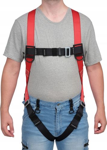 YATO SZELKI BEZPIECZEŃSTWA Z AMORTYZATOREM KARABINKI BHP REGULOWANE ZESTAW na Arena.pl