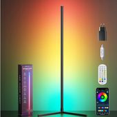 BEDEE LAMPA STOJĄCA RGB INTELIGENTNA LAMPA BLUETOOTH 1,28 M