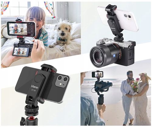 Ulanzi ST-06S Adapter uchwyt statywowy do telefonu + zimna stopka x 2 na Arena.pl