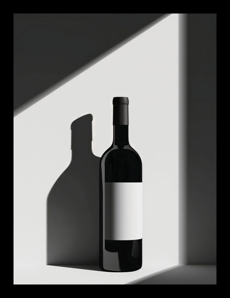 Plakat 15x20cm Butla Wina zdjęcie 2