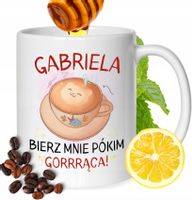 Kubek Dla Gabrieli Koleżanki Przyjaciółki Prezent Z Nadrukiem Biały 330Ml