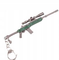 Brelok PUBG Counter Strike Karabin Mini 14 Cal Sturm Ruger Luneta Zielony