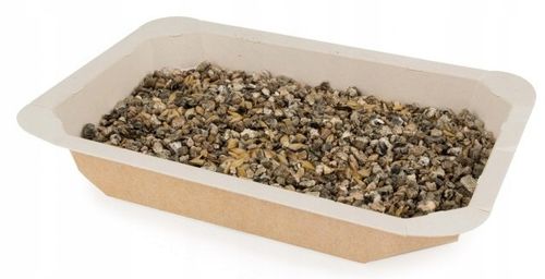 TRAWA DLA KOTA W POJEMNIKU GĘSTA ODKŁACZAJĄCA KOCI PRZYSMAK SMAKOŁYK 4x100G na Arena.pl