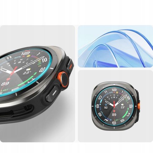2x SZKŁO Hartowane SPIGEN EZ + Aplikator do Samsung Galaxy Watch Ultra 47mm na Arena.pl