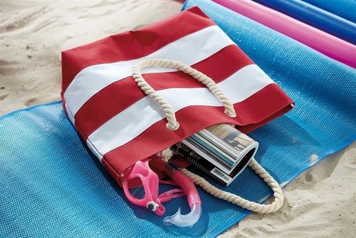 Torba plażowa KEMER SYLT Zielony / Biały na Arena.pl