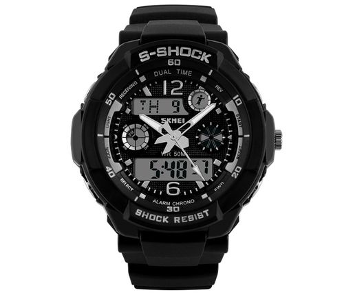 Zegarek dziecięcy SKMEI elektroniczny stoper data alarm podświetlenie na Arena.pl