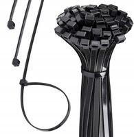 TRYTKI OPASKI ZACISKOWE KABLOWE OPASKA ZACISKOWA 4,8mm x 400mm 100sz TRYTKA