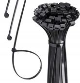 TRYTKI OPASKI ZACISKOWE KABLOWE OPASKA ZACISKOWA 4,8mm x 400mm 100sz TRYTKA