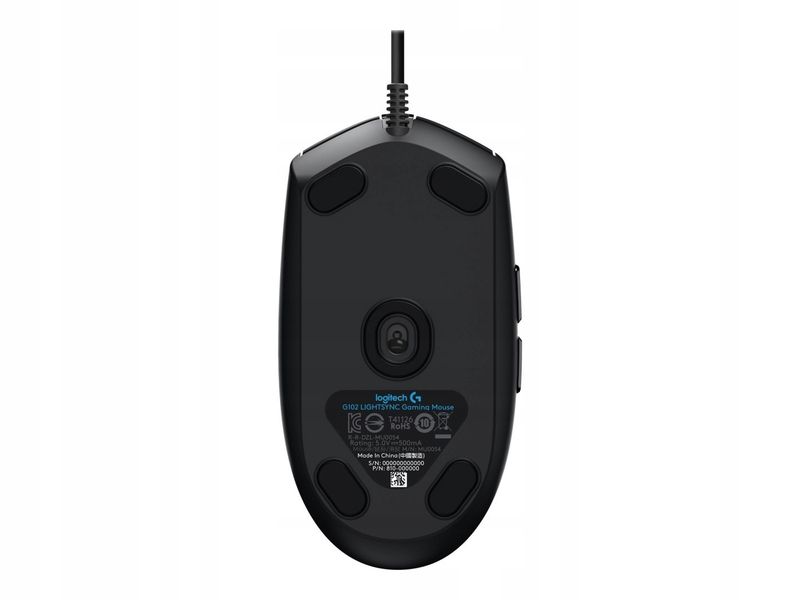 Mysz przewodowa LOGITECH G102 Lightsync Czarny zdjęcie 7