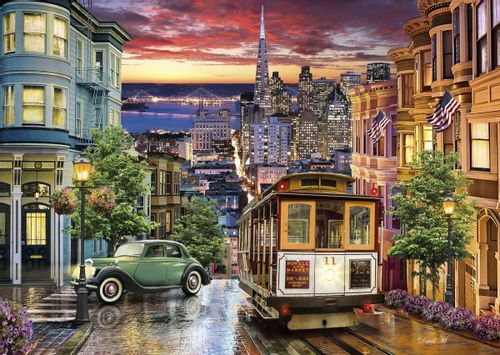 Puzzle 3000 Elementów San Francisco na Arena.pl