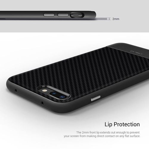 Obliq Flex Pro - Etui iPhone 8 Plus / 7 Plus (Carbon Black) na Arena.pl