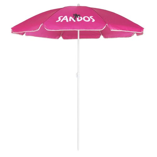 Parasol plażówy + kotwa - różowy na Arena.pl