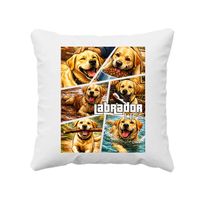 Labrador life - poduszka na prezent z pieskiem