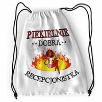 Plecak Dla Recepcionistki Sportowy Szkolny Worek Z Nadrukiem Ze Zdjęciem