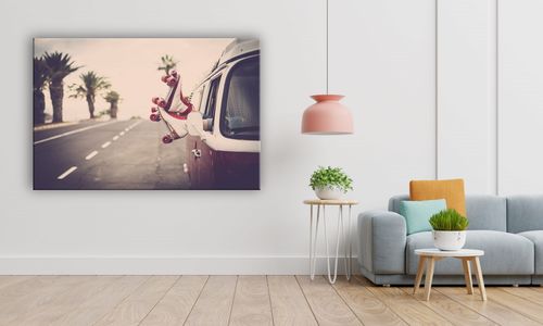 OBRAZ NA PŁÓTNIE PROSTOKĄTNY - Wrotki na Arena.pl