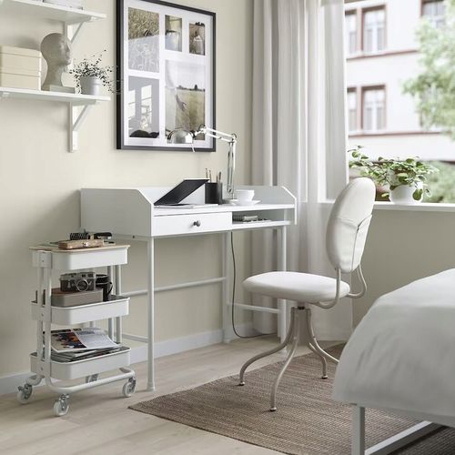 IKEA RASKOG wózek kuchenny na kółkach barek mobilny biały 28x38x61cm na Arena.pl