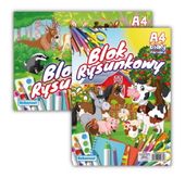 blok rysunkowy 10szt. BIAŁY A4