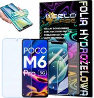 FOLIA HYDROŻELOWA OCHRONNA DO POCO M6 5G NA EKRAN MOCNA WYTRZYMAŁA