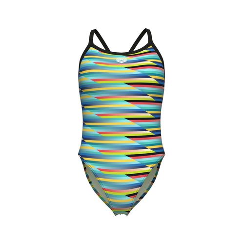 Damski strój kąpielowy na basen jednoczęściowy treningowy Stripe Arena D42 na Arena.pl