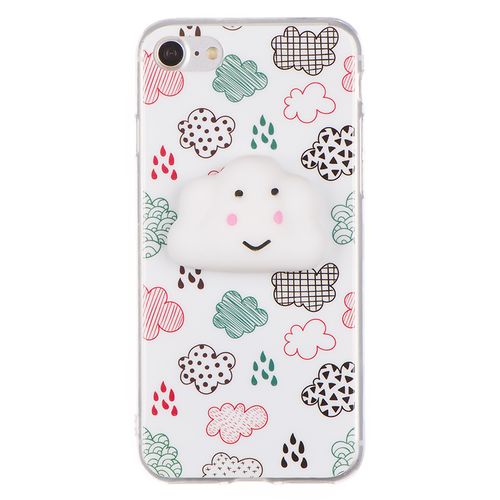 Etui Iphone 7 / 8 Obudowa Squishy Case 4D Chmurka na Arena.pl