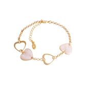 bransoletka z sercami (b22/zim/12/eau)