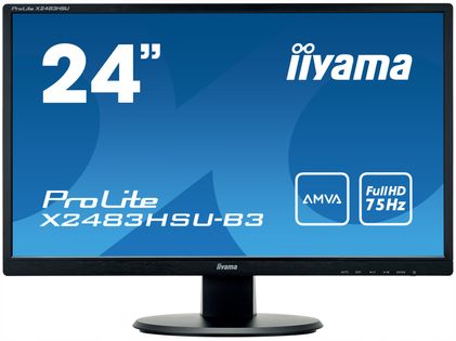 Monitor 24" AMVA LED IIYAMA X2483HSU-B3 HDMI