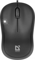 Myszka do komutera Defender Patch Ms-759 Optical 1000Dpi 3P Czarna