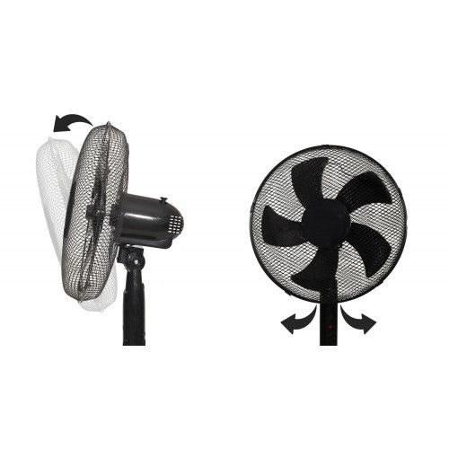 WENTYLATOR PODLOGOWY LONGWELL 45W 5 LOPATEK CICHY Z PILOTEM na Arena.pl