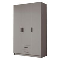 Szafa ADA I 120 cm - pojemna garderoba - KASZMIR+CZARNY