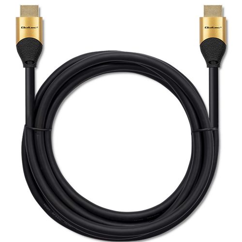 Qoltec Kabel HDMI v2.1 Ultra high speed 8K 60Hz 28AWG GOLD 2m na Arena.pl