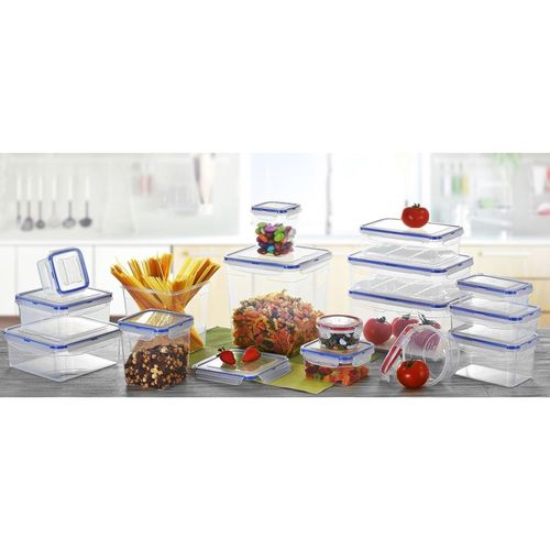 Pojemnik Kuchenny do Przechowywania Żywności z Uszczelką Klipsami 400 ml na Arena.pl