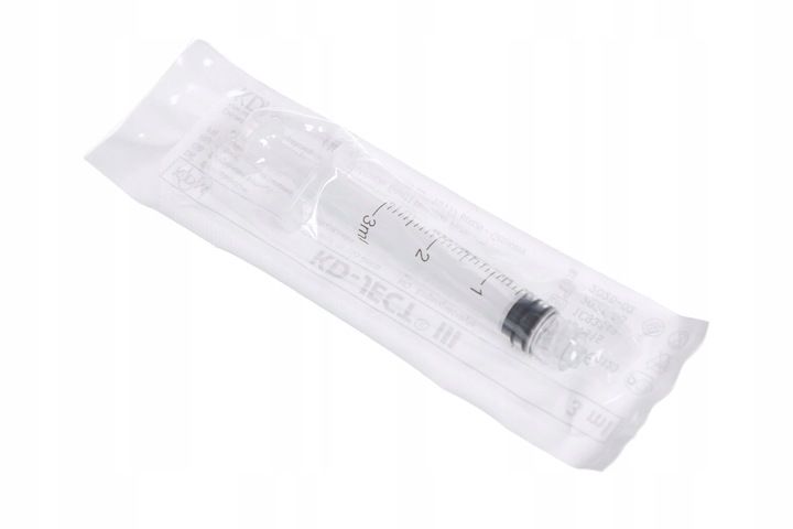 Strzykawka 3-częściowa 3ml Luer-Lock KD-JECT III zdjęcie 3