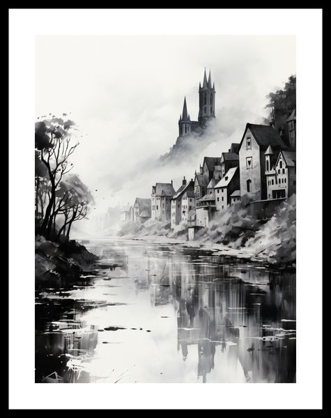 Plakat 30x40cm Mglisty Refleks zdjęcie 3