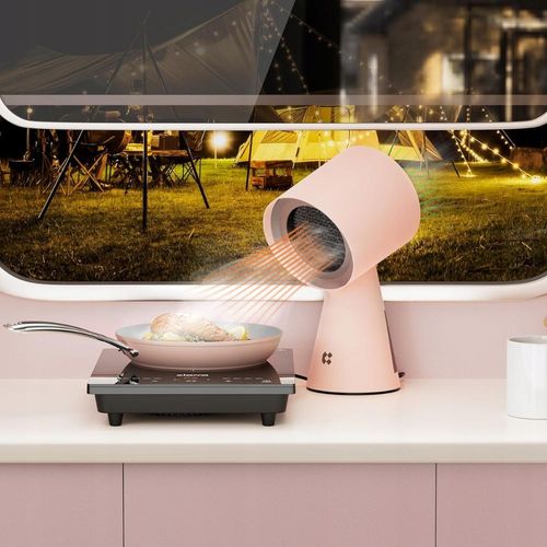 Przenośny okap kuchenny CIARRA CBPHP01, mini okap różowy na Arena.pl