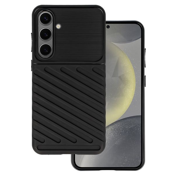 Thunder Case do Samsung Galaxy S24 Czarny zdjęcie 1