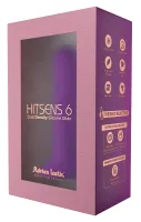 adrien lastic hitsens 6 model silikonowy, elastyczny, fioletowy 13,5 cm