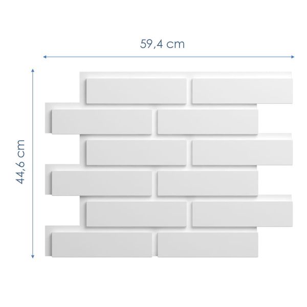 CEGŁA MODERN Panel ścienny 3D zdjęcie 2