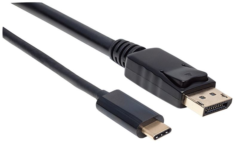 KABEL ADAPTER USB-C DP ALT MODE NA DISPLAYPORT M/M MANHATTAN 2M 152464 zdjęcie 2