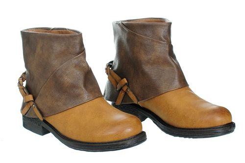 BOTKI WORKERY DAMSKIE CAMEL - 38 na Arena.pl