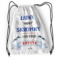 Plecak Dla Krytyka Sportowy Szkolny Worek Torba Z Nadrukiem Ze Zdjęciem